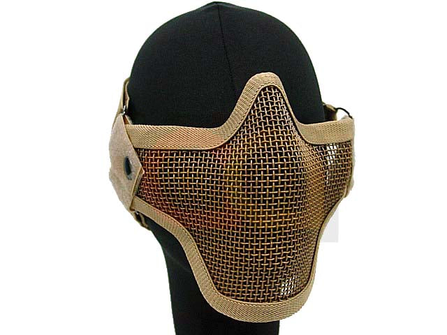 [Black Bear Airsoft] Stalker Style Shadow Mesh Mask [Khaki]