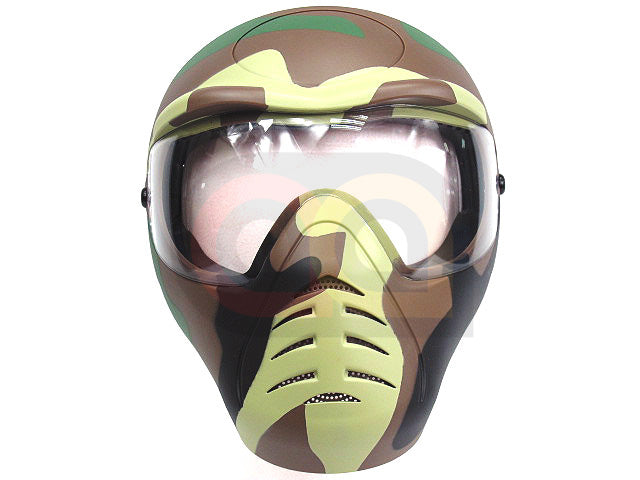 [APS] Heavy Duty Face Mask with Anti-Fog Lens [Woodland]