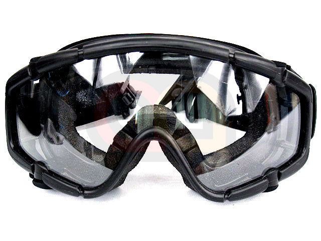 [Army Force] OK SI Tactical Goggles with 2 Lens [for Helmet][BLK]