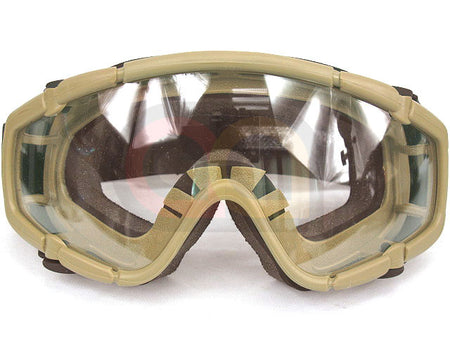 [Army Force] OK SI Tactical Goggles with 2 Lens [Tan]