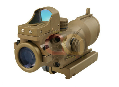 [CN Made] 4X32B Tactical Scope with Mini Doc. [Gold]