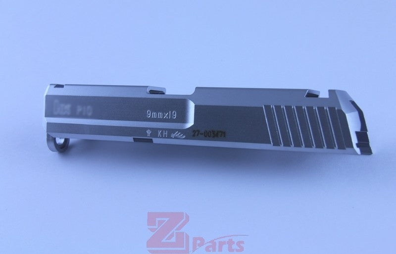 [Z-Parts] CNC Steel Slide For KSC USP P10 GBB Pistol (Silver) 