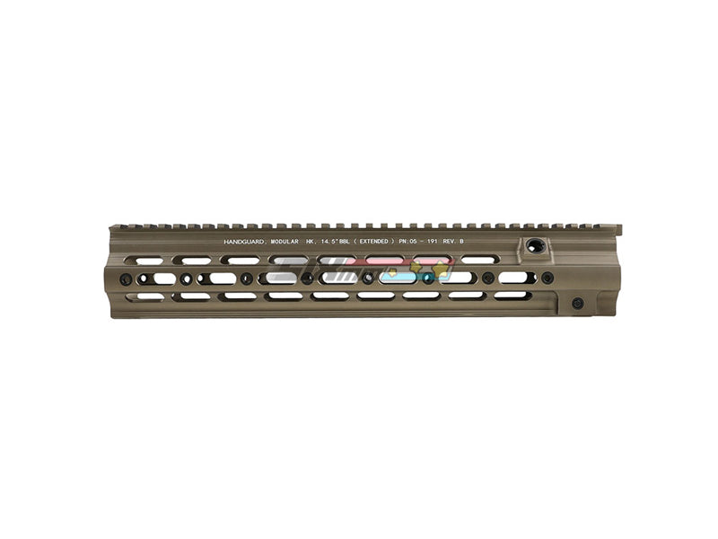 [Airsoft Artisan] G Style SMR Long ver Type 14.5inch Handguard [For Marui 416 EBB][DE]