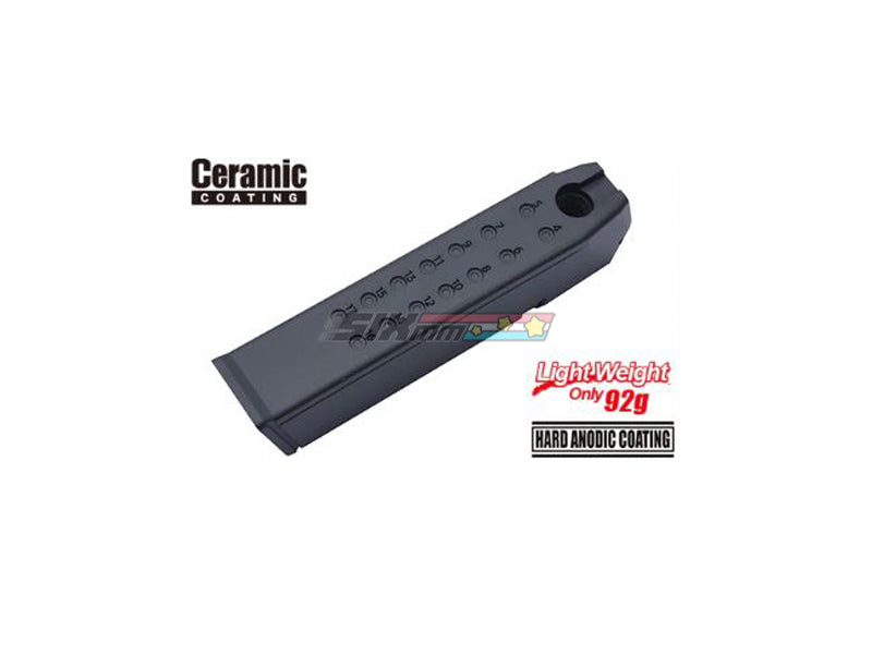 [Guarder] Aluminum Magazine Case [For MARUI G17/18C/22/34] [9mm][BLK]