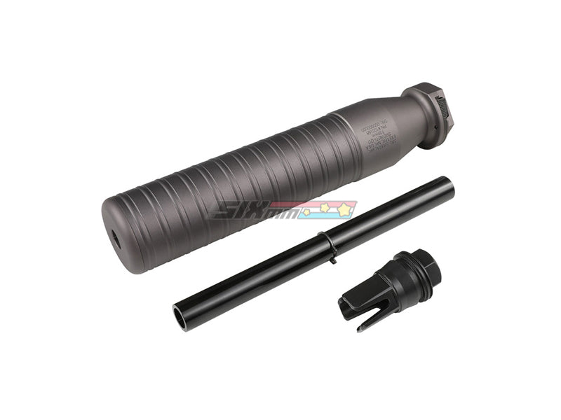 [Airsoft Artisan] MCX 762Ti Style QD Silencer with 3Prong Muzzle Brake