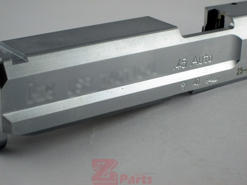 [Z-Parts] CNC Steel Slide For KSC USP Tactical GBB Pistol (Silver) 