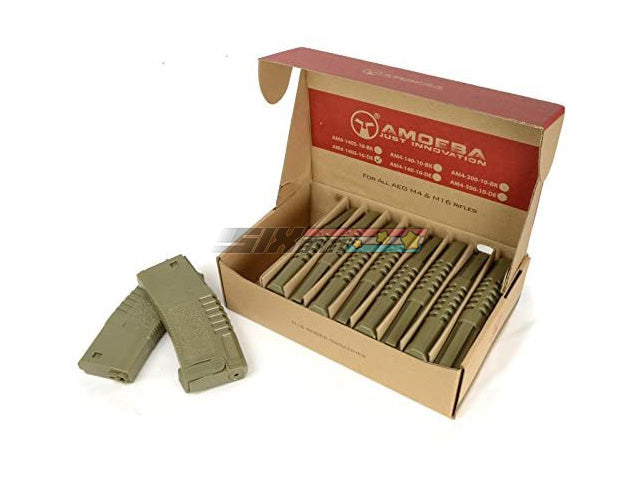 [ARES] Amoeba 140 rds S Class Box Set Magazines for M4/M16 AEG  [10pc] [1box] [DE]