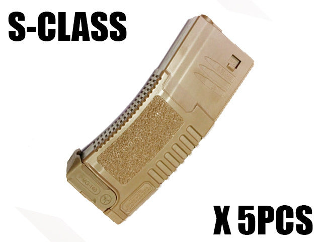 [ARES] Amoeba M4/M16 AEG S-CLASS Mid-Cap Magazine[5pcs][140rds][DE]