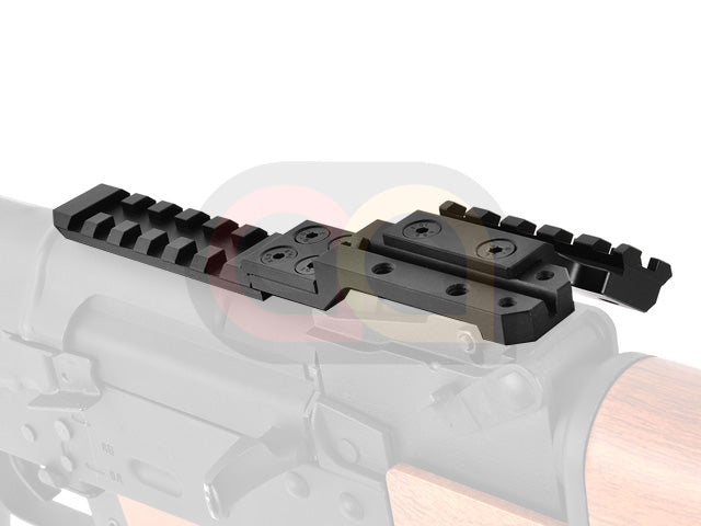 [PPS] Metal AK Rear Sight Rail Mount Set for AK AEG Series – SIXmm (6mm)