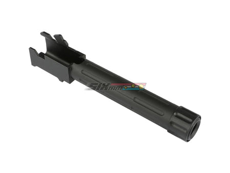 [5KU] Aluminium 9INE Airsoft Outer Barrel[For Tokyo Marui G19 GBB Series][BLK][Threaded]