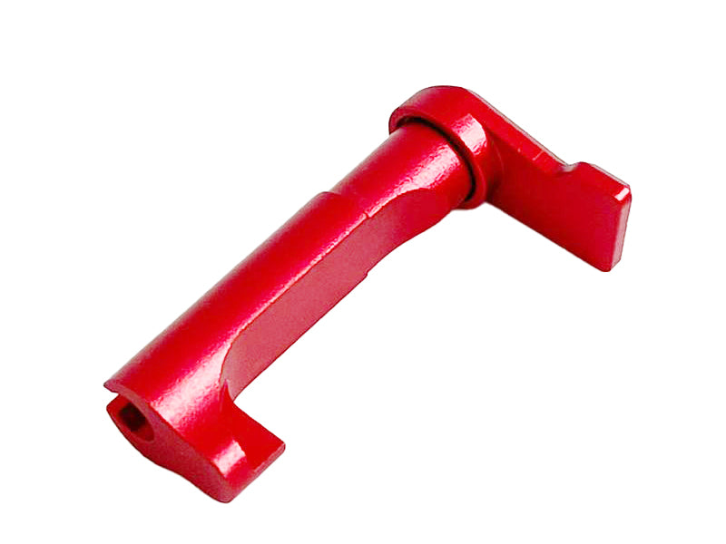 [5KU] Aluminium IPSC Magazine Catch[For Tokyo Marui HI CAPA GBB Series][Type 3][Red]