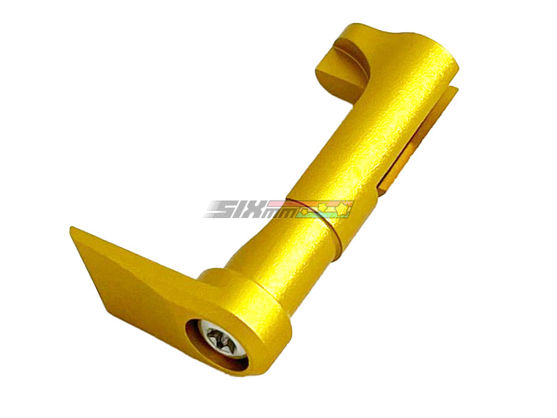 [5KU] Aluminium IPSC Magazine Catch[For Tokyo Marui HI CAPA GBB Series][Type 4][GLD]