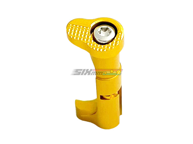 [5KU] Aluminium IPSC Magazine Catch[For Tokyo Marui HI CAPA GBB Series][Type 4][GLD]