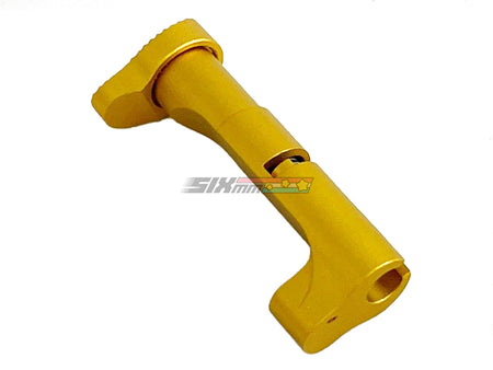[5KU] Aluminium IPSC Magazine Catch[For Tokyo Marui HI CAPA GBB Series][Type 4][GLD]