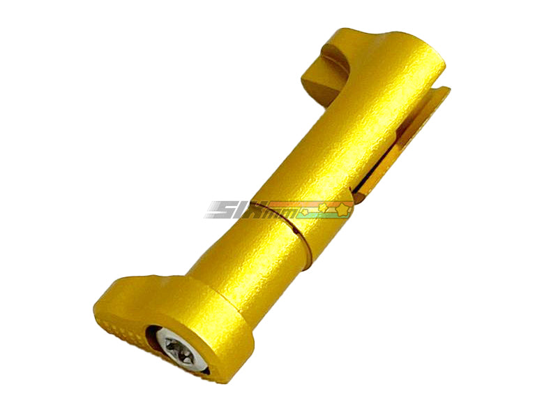 [5KU] Aluminium IPSC Magazine Catch[For Tokyo Marui HI CAPA GBB Series][Type 4][GLD]
