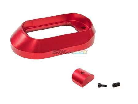 [5KU] Aluminium Magwell[ForTokyo Marui G17  G18C GBB Series][Red]