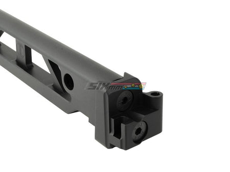 [5KU] Aluminium Skeleton ST-6 M4 Folding Stock Tube W/ AK Mounting System[BLK]