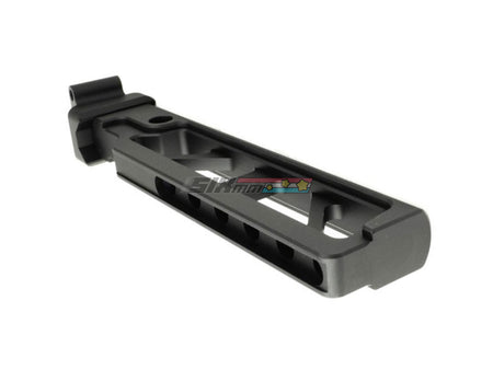 [5KU] Aluminium Skeleton ST-6 M4 Folding Stock Tube W/ AK Mounting System[BLK]