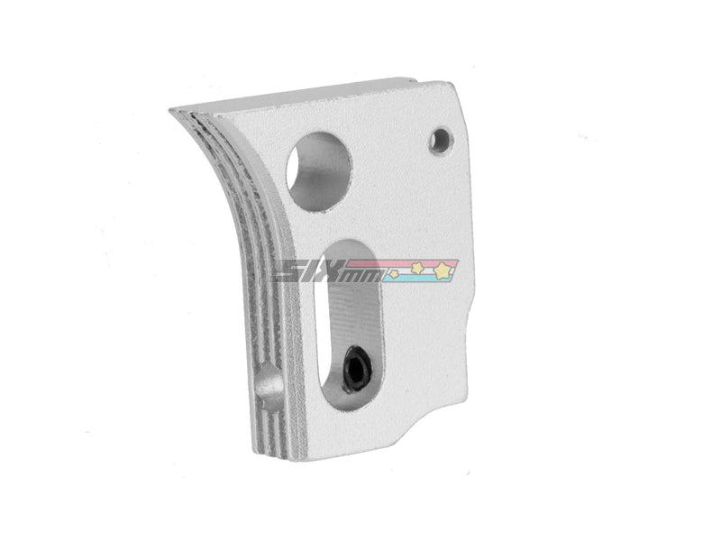[5KU] Aluminum Trigger [For Tokyo Marui Hi-Capa  1911  MEU GBB Series][Type 1][SV]
