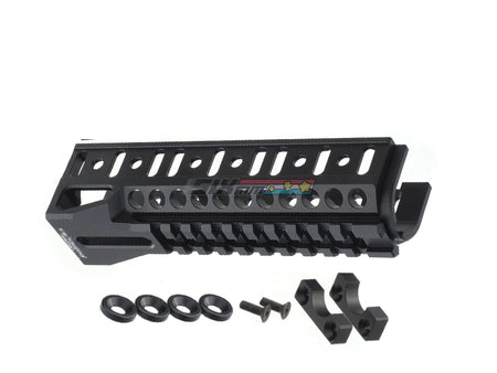 [5KU] B-10U Railed handguard[For AKM/AK105 GBB/AEG Series][BLK]