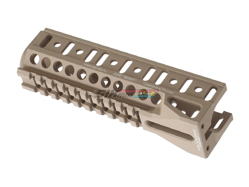 [5KU] B-10U Railed handguard[For AKM/AK105 GBB/AEG Series][Tan]