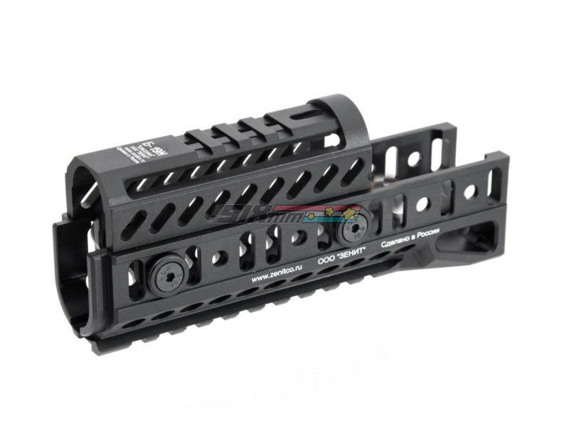 [5KU] B-10U+ B-19N Railed handguard[For AK105/AKM GBB/AEG Series][BLK]