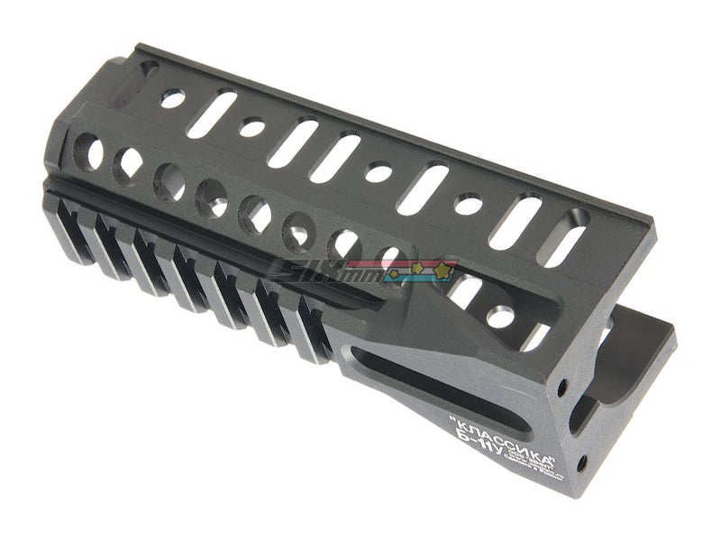 [5KU] B-11U Railed handguard[For GHK / LCT / Tokyo Marui AKS74U GBB/AEG Series][BLK]