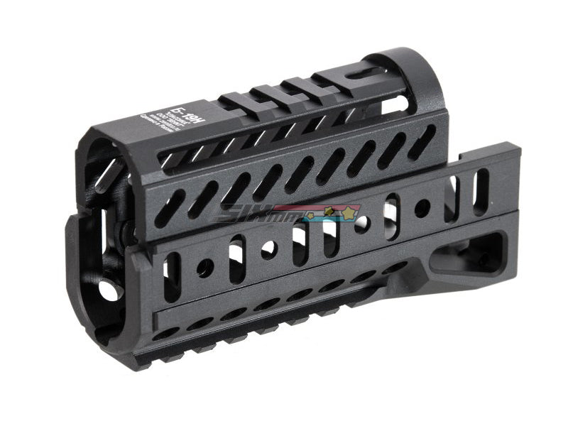 [5KU] B-11U+ B-19N Railed handguard[For AKS74U GBB/AEG Series][BLK]
