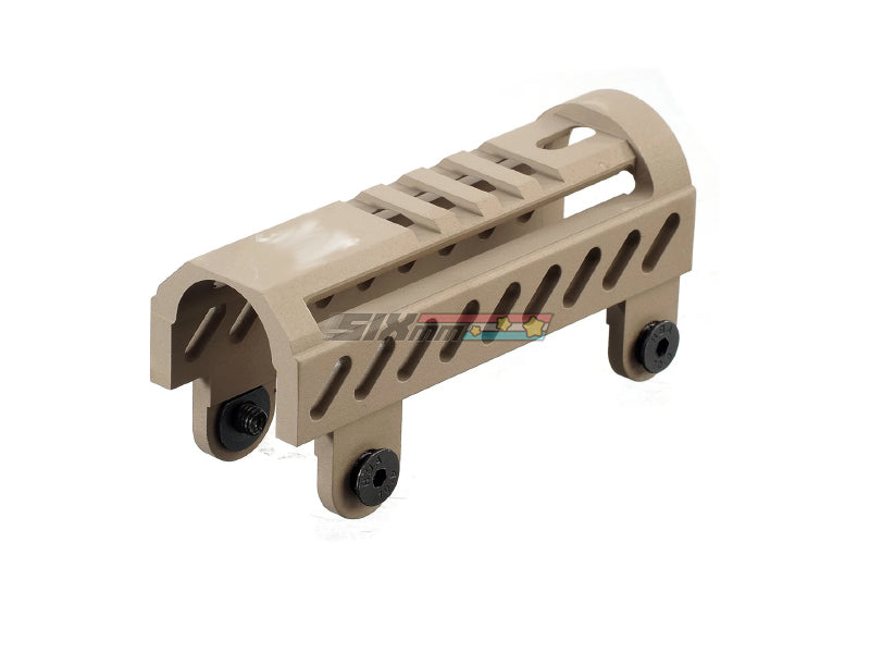 [5KU] B-19N Upper Railed handguard[For AKS74U GBB/AEG Series][Tan]