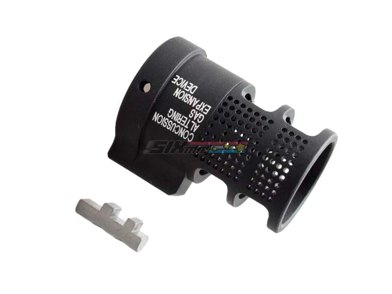 [5KU] CAGE Blast Diveter[For Any Airsoft Flash Hider][BLK]