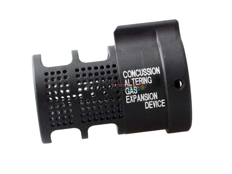 [5KU] CAGE Blast Diveter[For Any Airsoft Flash Hider][BLK]