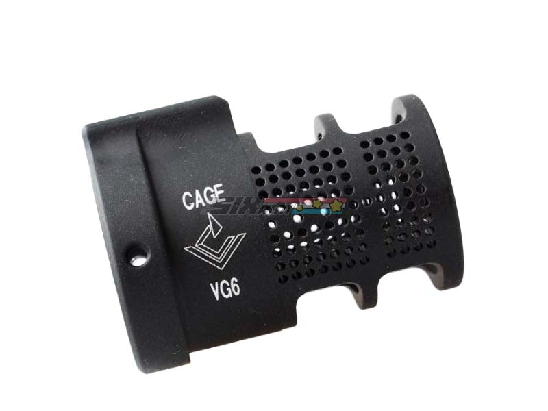 [5KU] CAGE Blast Diveter[For Any Airsoft Flash Hider][BLK]