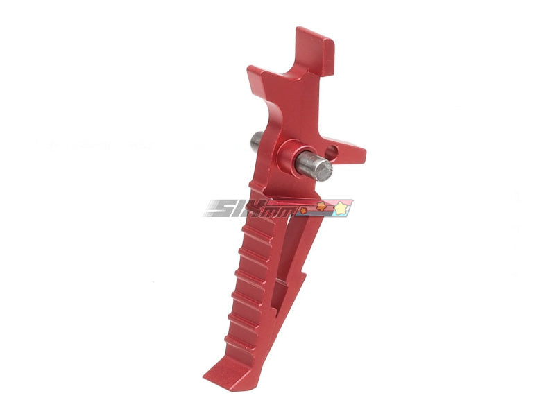 [5KU] CNC Aluminium Racing Trigger[For Tokyo Marui M4/M16 AEG Series][Red]