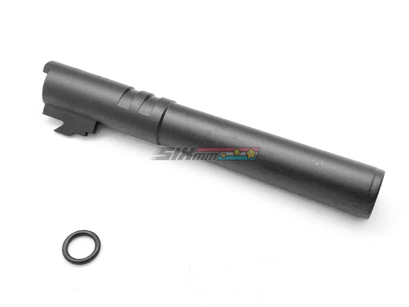 [5KU] CNC Aluminium Threaded Outer Barrel[For HI CAPA 5.1 GBB Series][BLK]