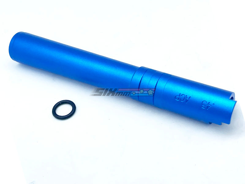 [5KU] CNC Aluminium Threaded Outer Barrel[For HI CAPA 5.1 GBB Series][BLU]