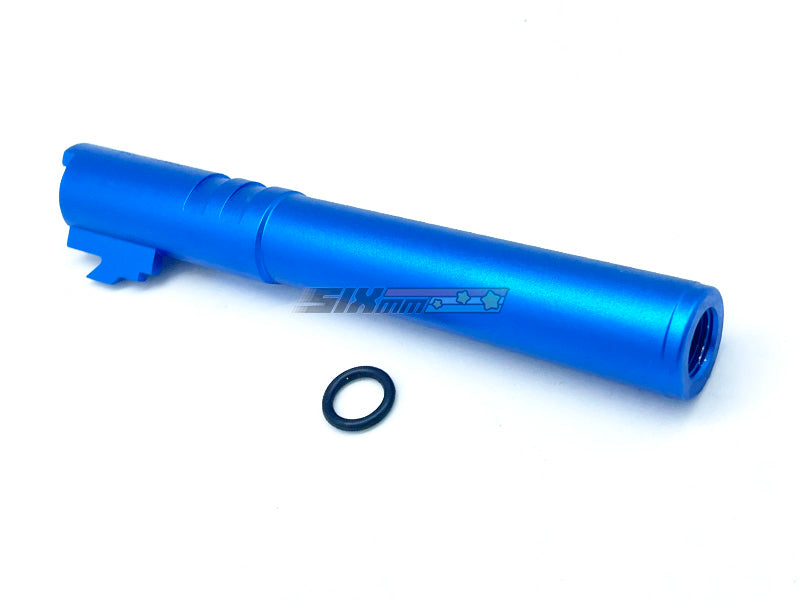 [5KU] CNC Aluminium Threaded Outer Barrel[For HI CAPA 5.1 GBB Series][BLU]