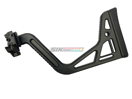 [5KU] CNC Aluminium Visor Folding Stock [For MCX / M1913 Rail Adapter][BLK]