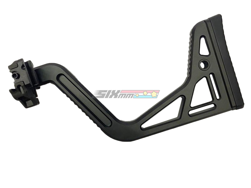[5KU] CNC Aluminium Visor Folding Stock [For MCX / M1913 Rail Adapter][BLK]
