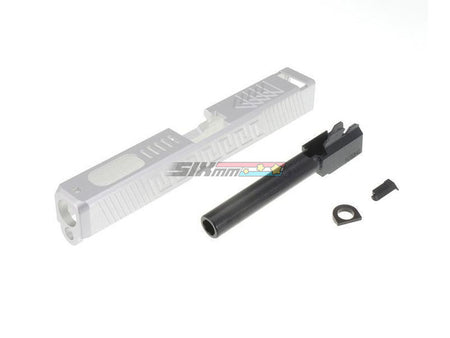 [5KU] CNC Metal Slide & Barrel Kit [For Tokyo Marui G17 GBB Series][Type 3][SV]