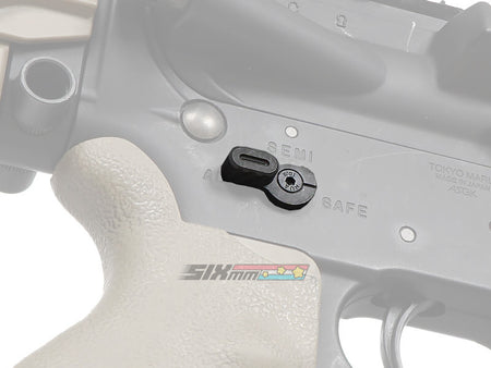 [5KU] CNC Steel BAD Style Airsoft GBB Selector[For Tokyo Marui M4 MWS Series][BLK]