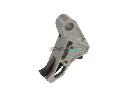 [5KU] EX Style CNC Aluminium Flat Trigger Set[For Tokyo Marui G17 / G18 GBB Series][Grey]