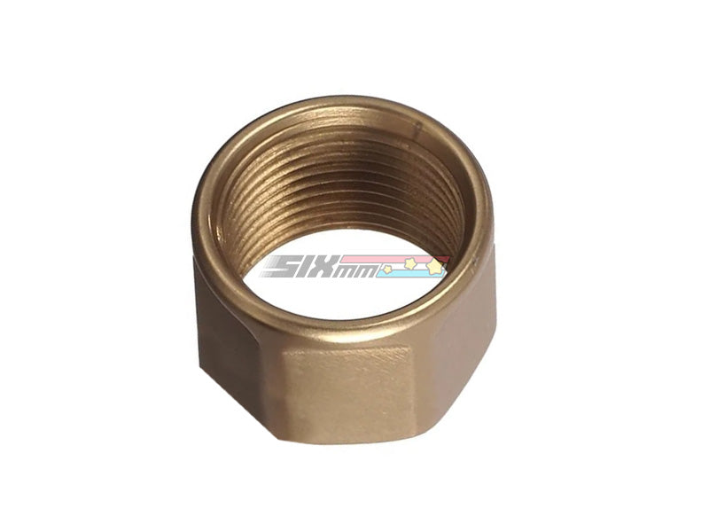 [5KU] Hexagon Thread Outer Barrel Protector[-14mm CCW][GLD]