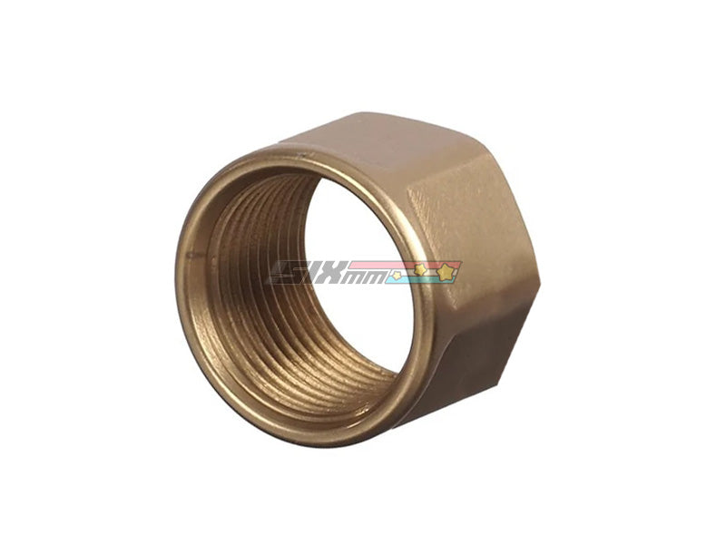 [5KU] Hexagon Thread Outer Barrel Protector[-14mm CCW][GLD]