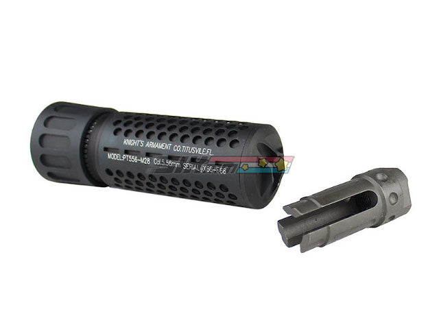 [5KU] KAC CQB Suppressor Silencer[-14mm CCW][Short][BLK]