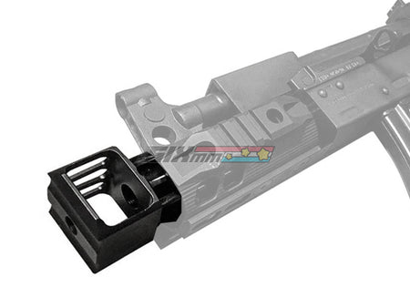 [5KU] LAF-24 Airsoft Muzzle Brake[+24mm CW][BLK]