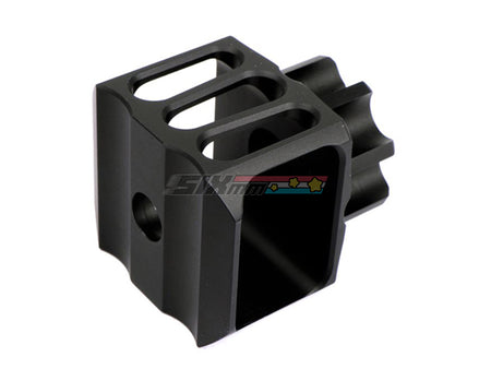 [5KU] LAF-28 Airsoft Muzzle Brake[-14mm CCW][BLK]