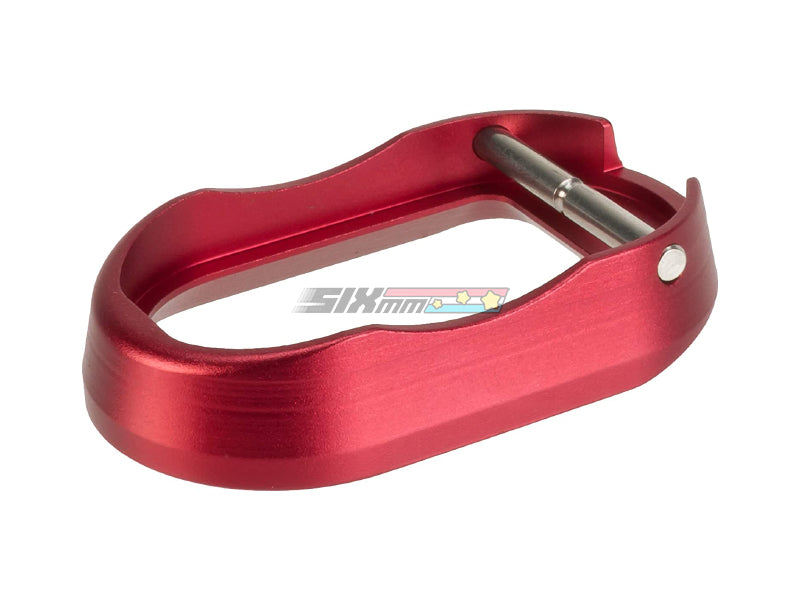 [5KU] Light Weight Style Magwell for Marui Hi-Capa [Red]