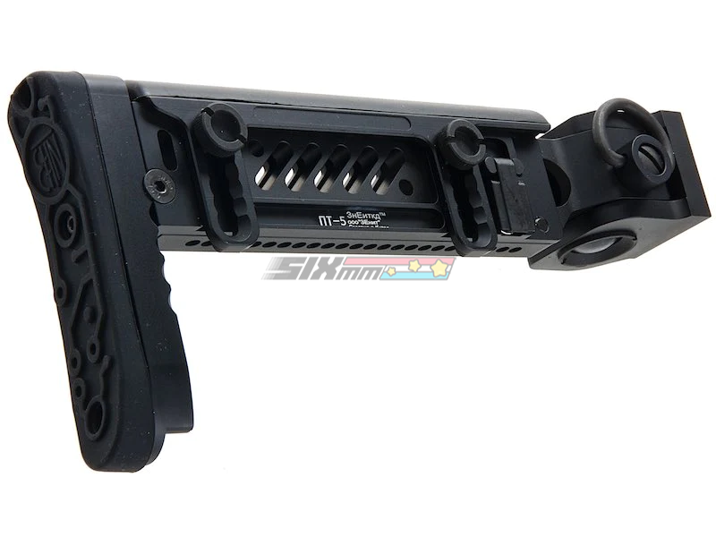 [5KU] PT-5 Side Folding Stock[For Tokyo Marui AKM GBB Series][BLK]