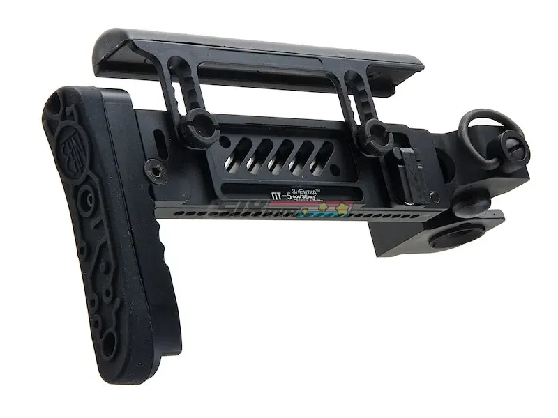 [5KU] PT-5 Side Folding Stock[For Tokyo Marui AKM GBB Series][BLK]
