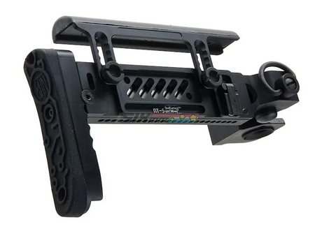 [5KU] PT-5 Side Folding Stock[For Tokyo Marui AKM GBB Series][BLK]